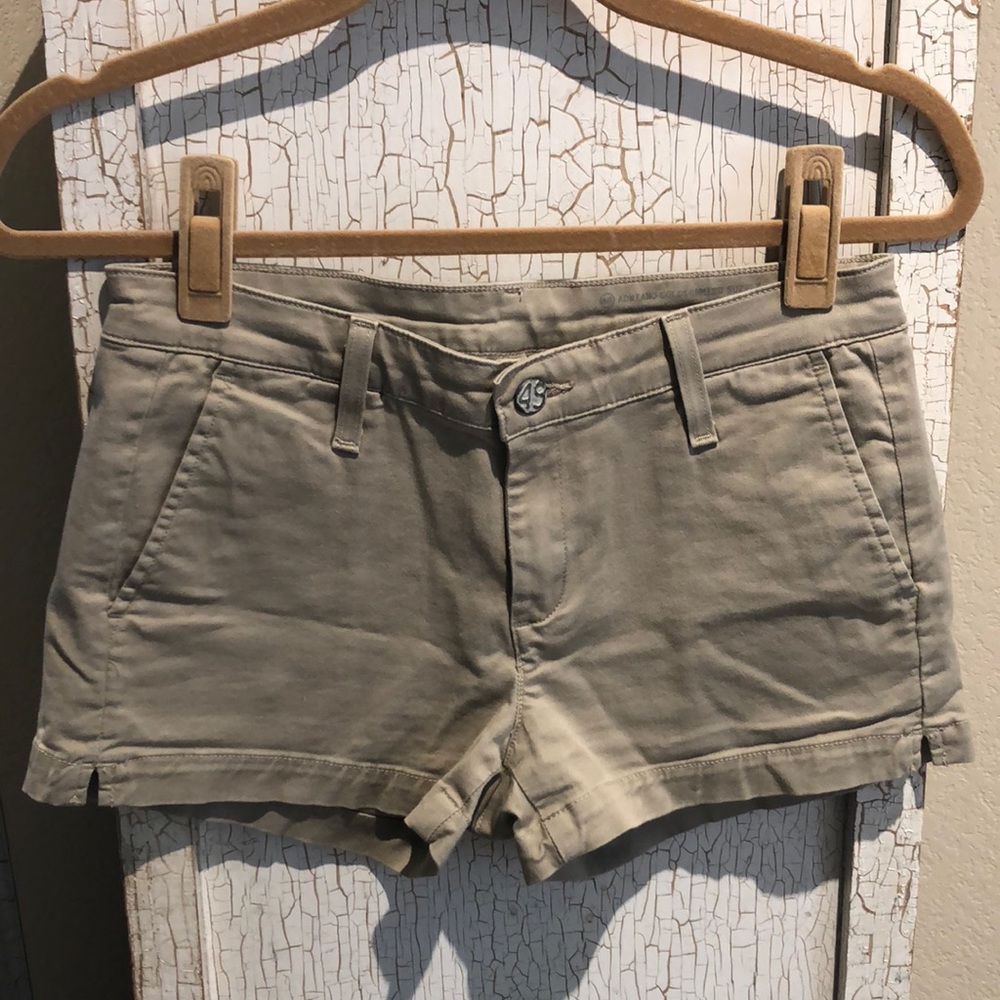 AG Pixie Khaki Shorts